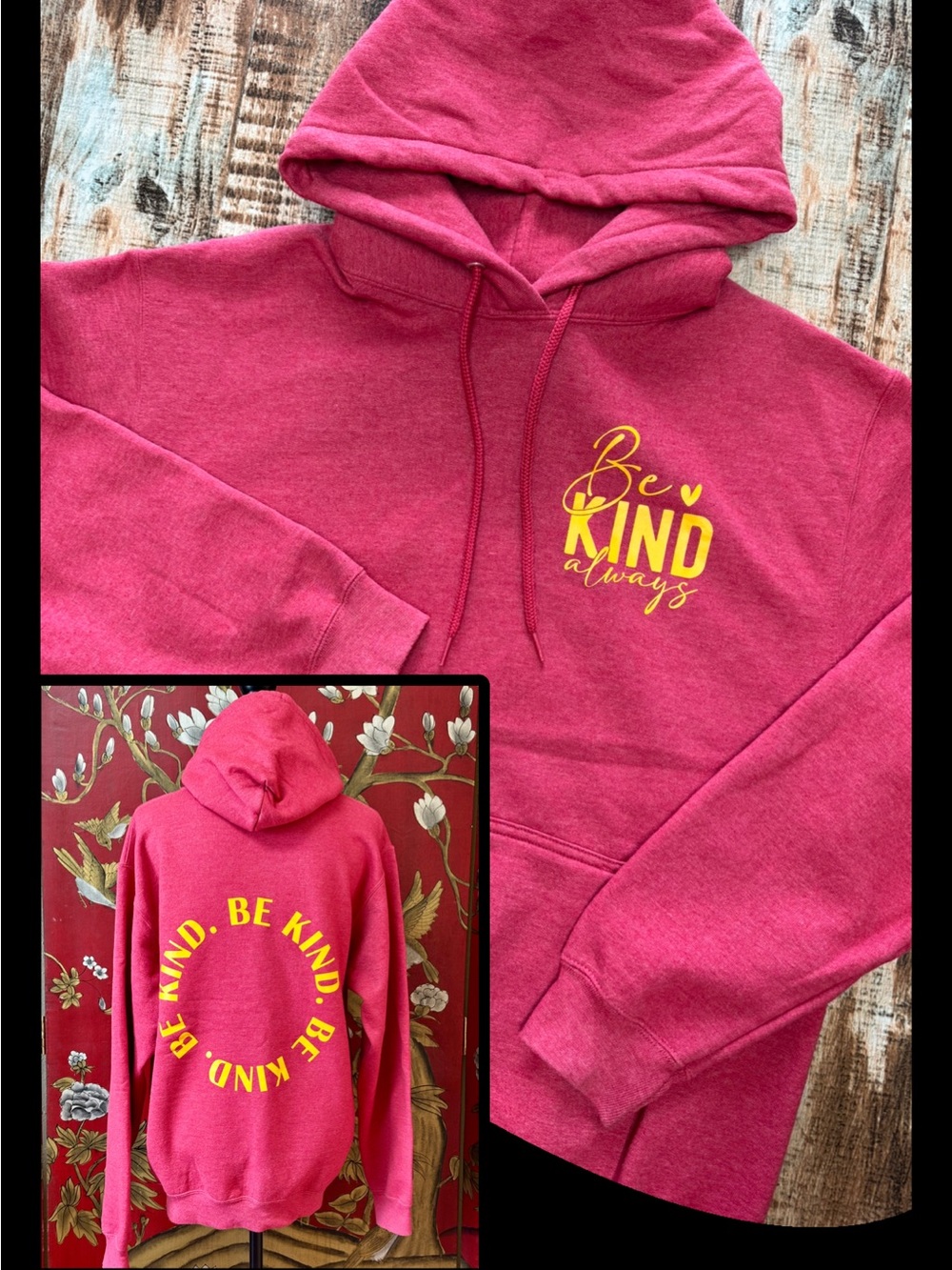 Women’s “Be Kind” Hoodie | #W55